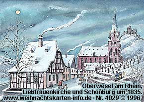Weihnachtsurlaub 2021 2022 am Rhein in Deutschland