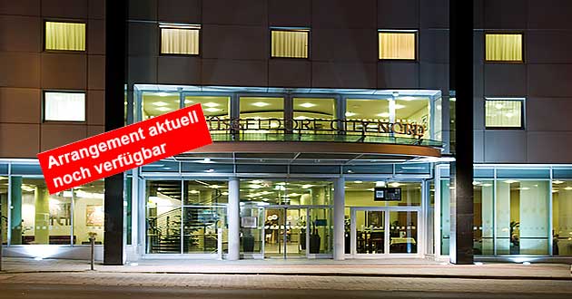 Urlaub im 4-Sterne-Hotel in Dsseldorf am Rhein, Kurzurlaub mit Gelegenheit zur Rheinschifffahrt