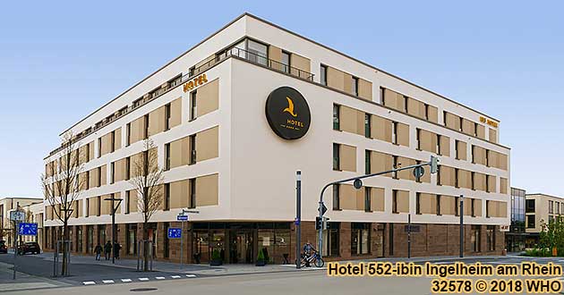 Hotel in Ingelheim am Rhein in Rheinhessen zwischen Bingen und Mainz