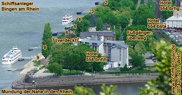 Urlaub ber Silvester in Bingen am Rhein, Silvesterkurzurlaub am Tor zum Mittelrhein zwischen Rdesheim, Mainz, Wiesbaden, Frankfurt am Main, Loreley und Koblenz