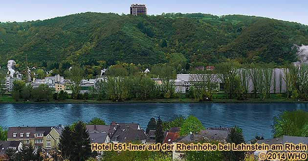 Urlaub auf der Rheinhöhe bei Lahnstein und Koblenz am Rhein. 