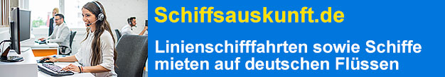 Schiffsauskunft.de  Linienschifffahrten sowie Schiffe mieten auf deutschen Flssen, Kanlen und Seen von 380 deutschen Reedereien.